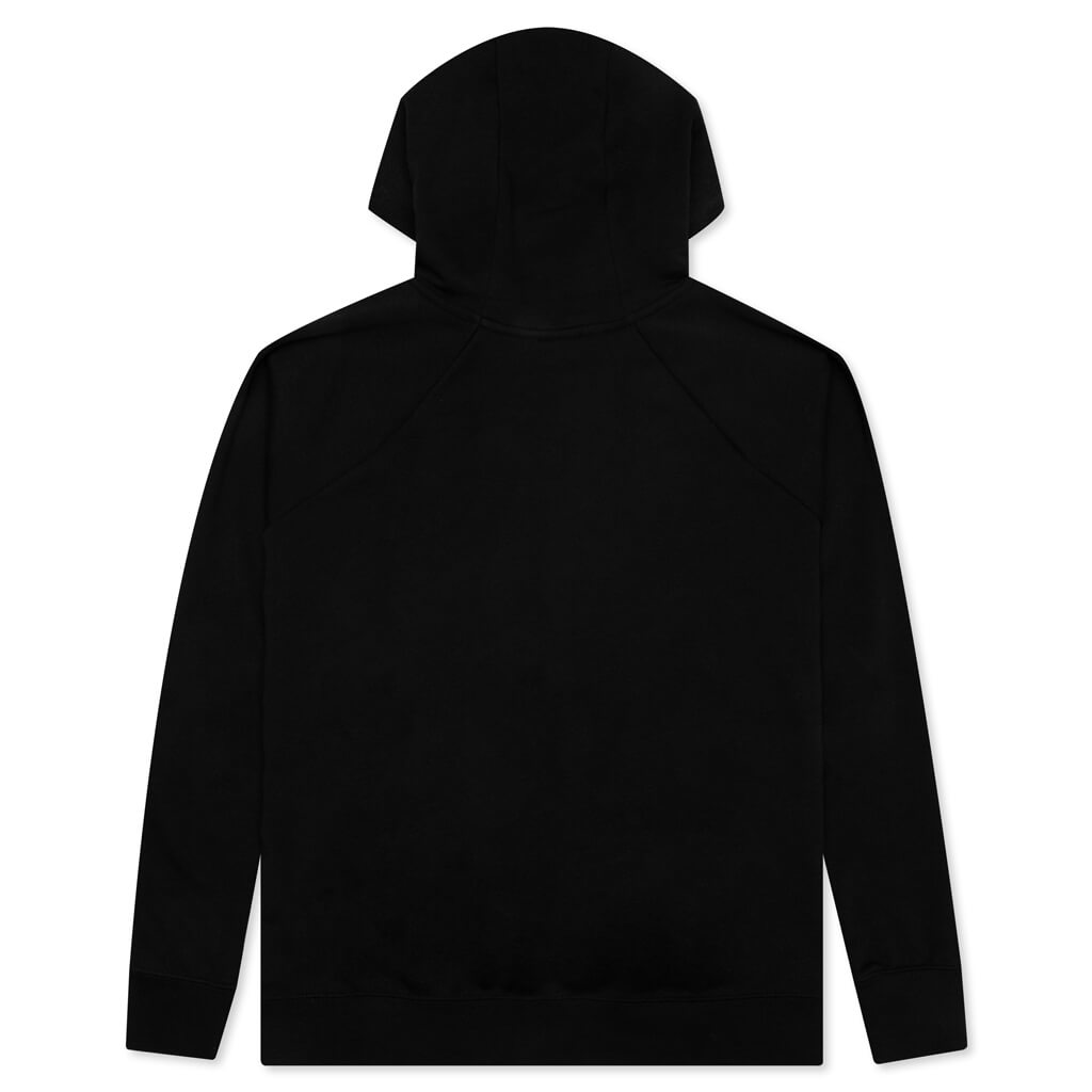 Sportswear Women’s Essential Fleece Pullover Hoodie - Black/White – Feature