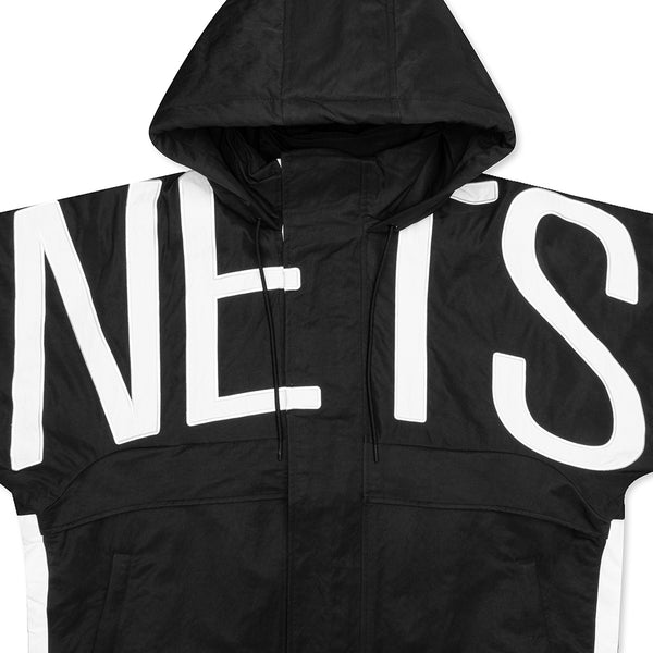 nike hooded jacket black