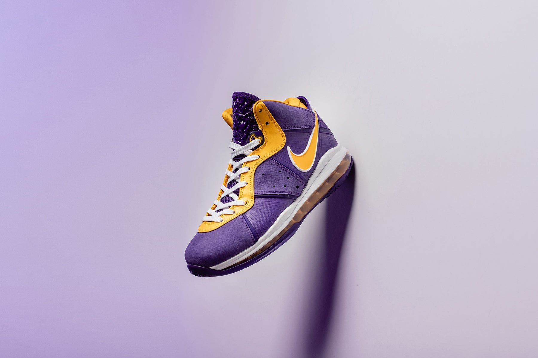 purple and gold lebrons