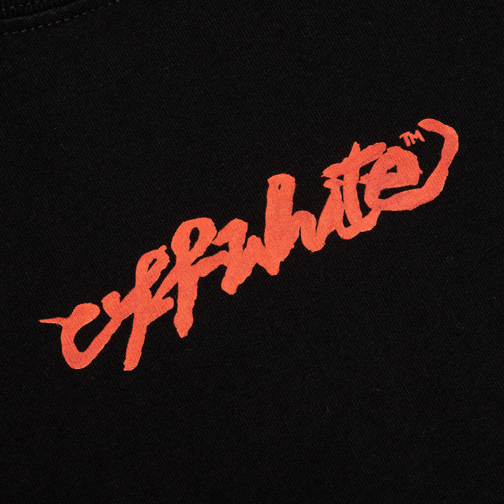 Off-White c/o Virgil Abloh Arrow On Canvas S/S Over Tee - Black/Multi