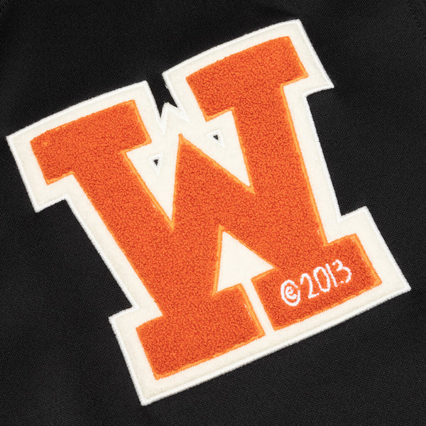 OW Patch Slim Hoodie - Black/Orange – Feature