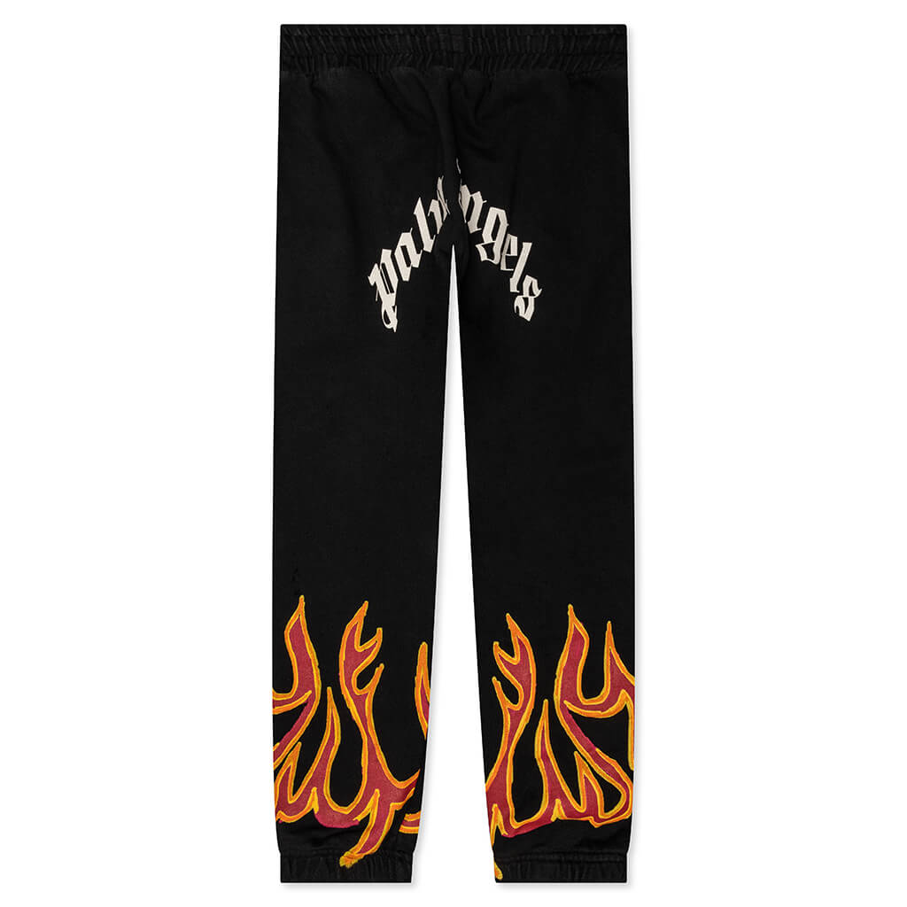 GD Graffiti Flames Sweatpants - Black/Red – Feature