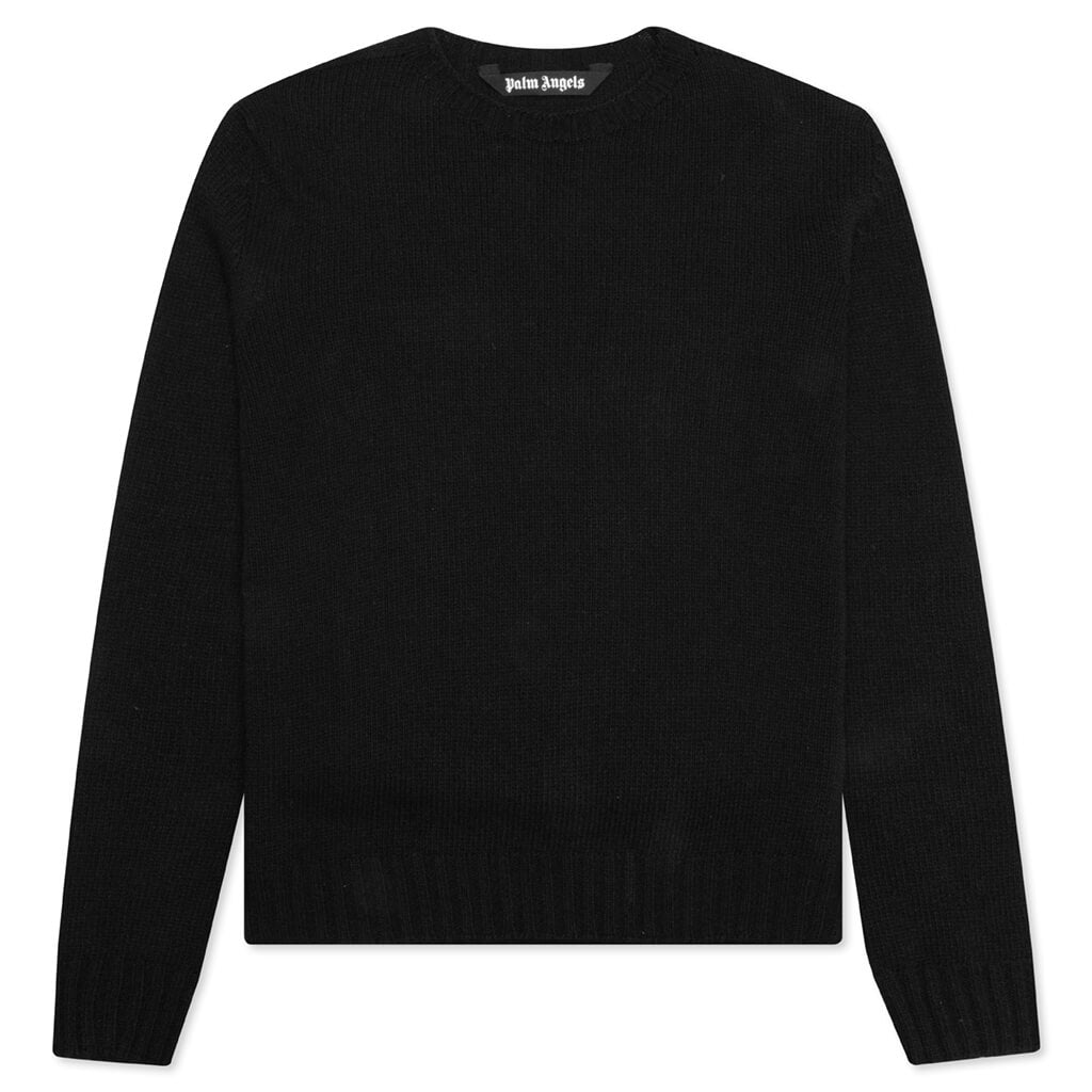Logo Sweater - Black/White – Feature