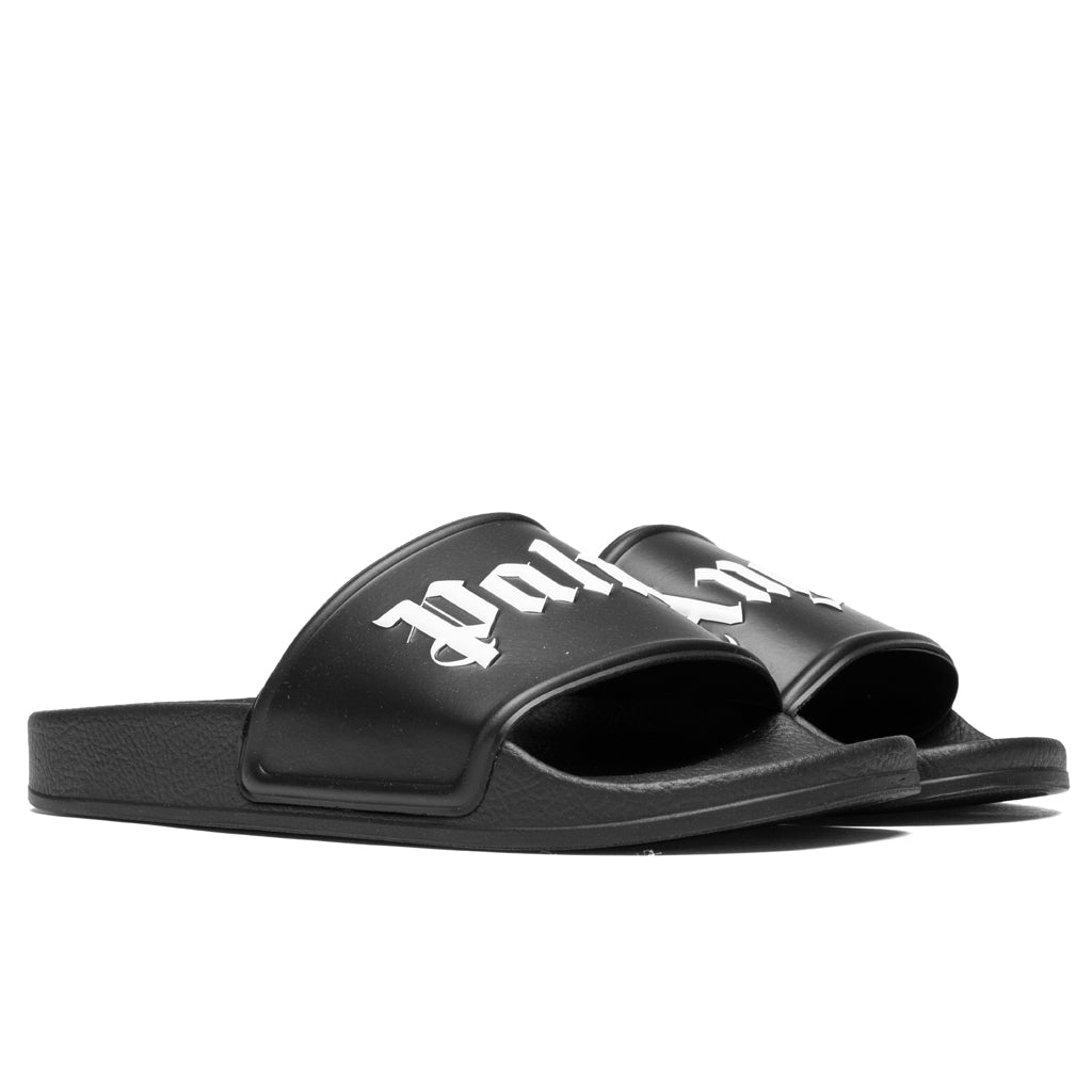 Palm Angels Pool Slider - Black/White – Feature