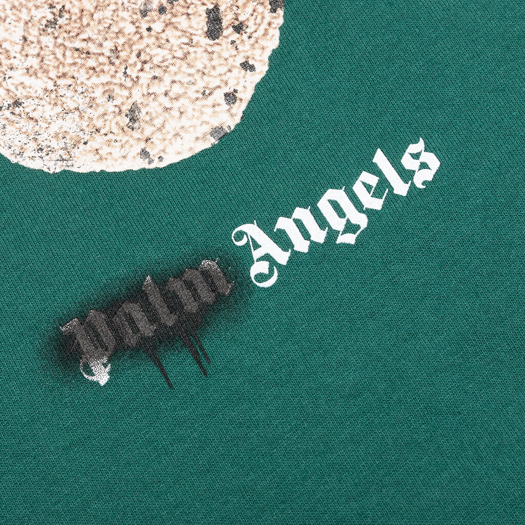 Palm Angels Spray PA Bear Classic Tee - Forest Green