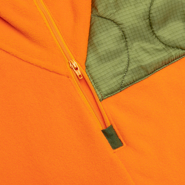 Readymade Fleece Jacket - Orange/Green