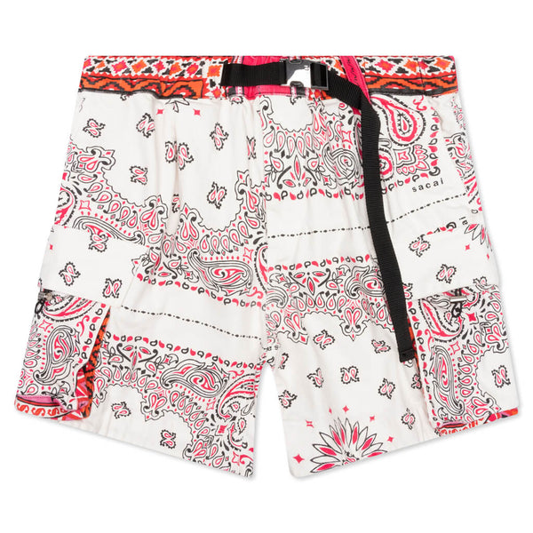 sacai 22ss Bandana Print Shorts | labiela.com