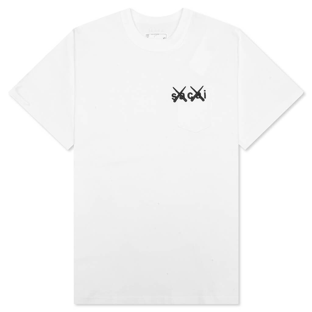 sacai x KAWS / Embroidery T-Shirt サイズ2 kooperatywni.pl