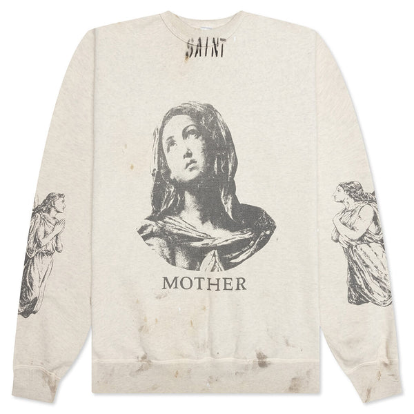 SAINT MICHAEL SM2 CREW SWEAT SHIRT | sweatreno.com