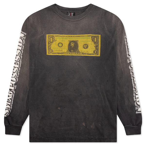 Saint Michael x Kosuke Kawamura $ L/S Tee - Black – Feature