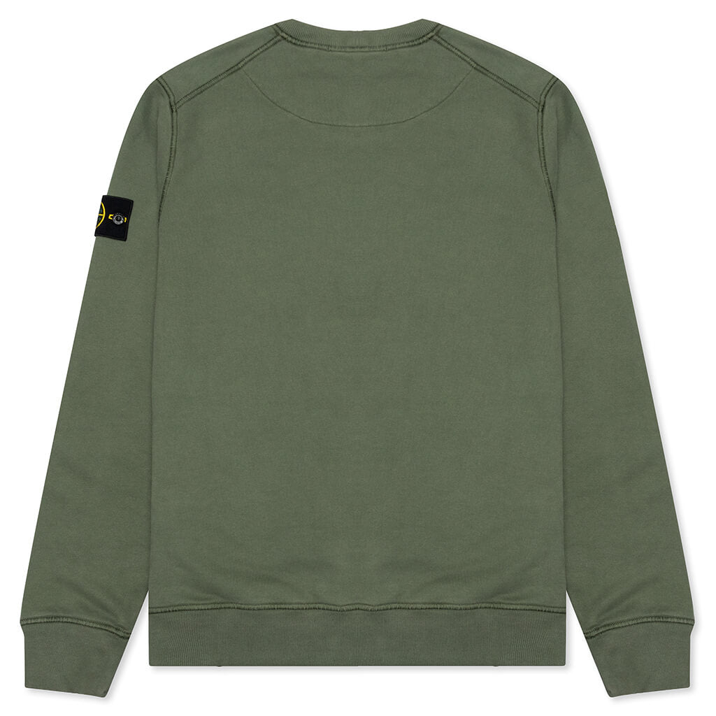 Stone Island Crewneck Sweatshirt 63020 - Sage Green – Feature