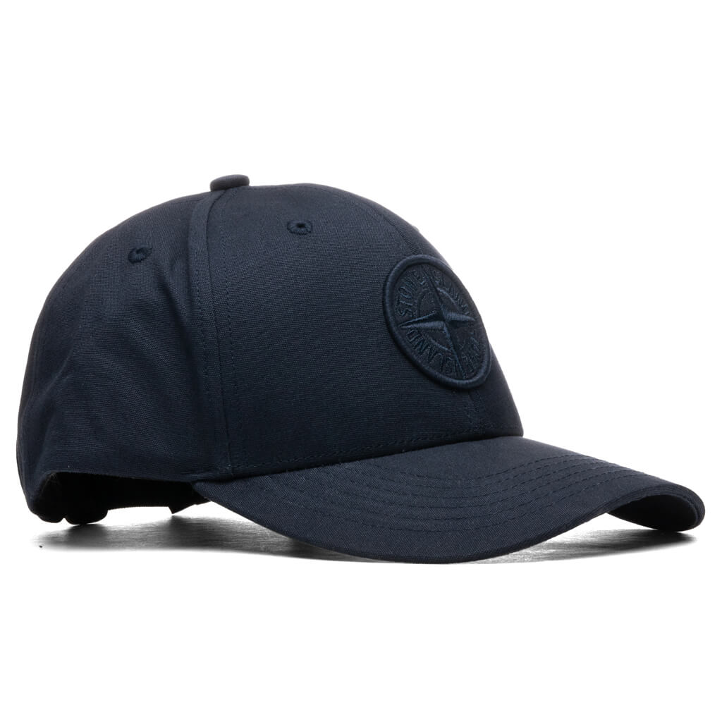 Stone Island 6 Panels Cap 99661 - Navy Blue – Feature