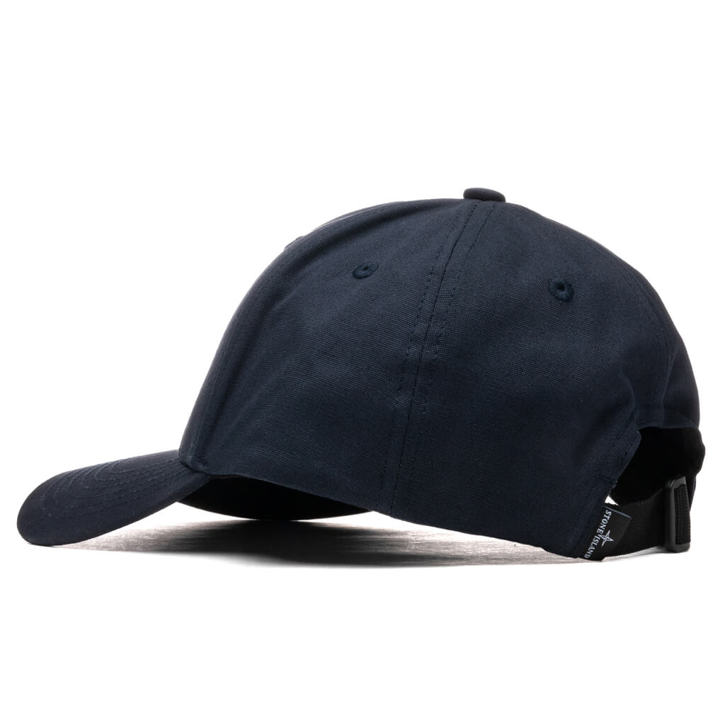 Stone Island 6 Panels Cap 99661 - Navy Blue – Feature