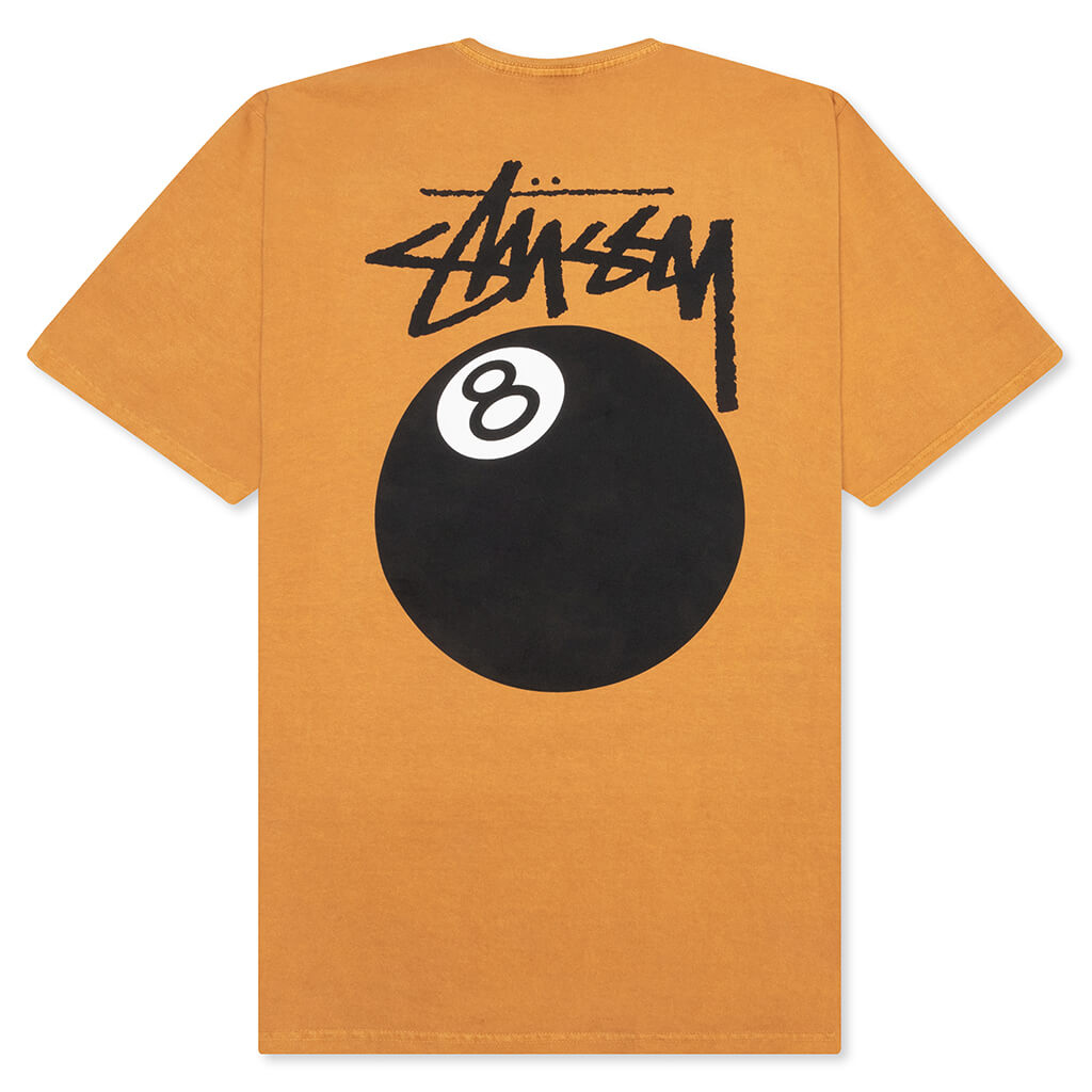 Stussy 8 Ball Pigment Dyed Tee - Copper – Feature