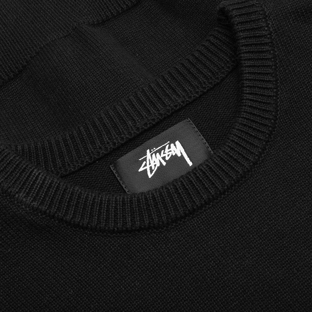 Sleeve Logo Sweater - Black – Feature