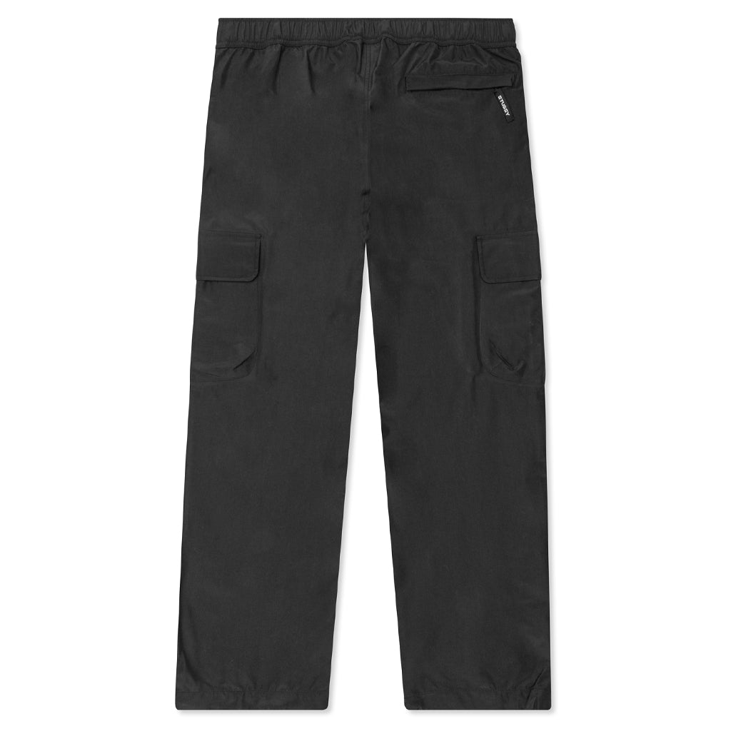 Solid Taped Seam Cargo Pant - Black – Feature