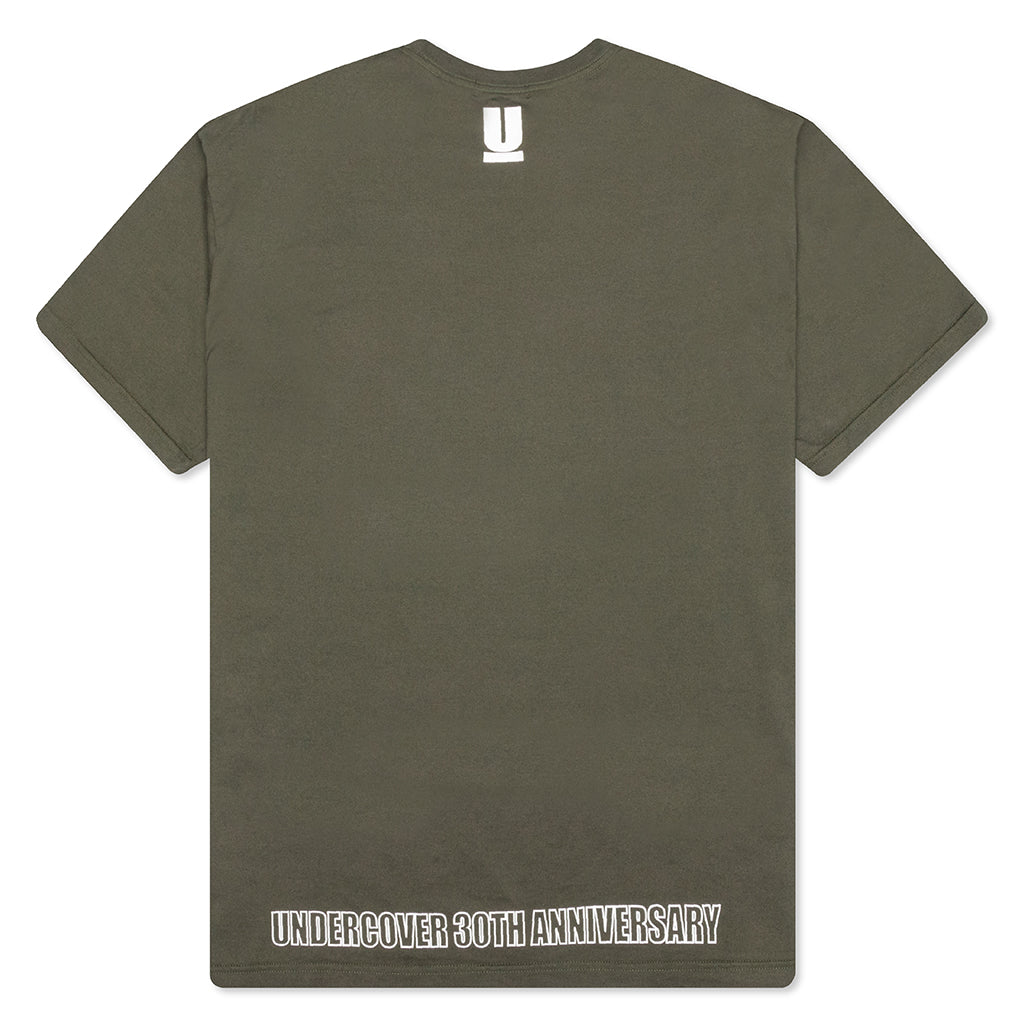 期間限定キャンペーン UNDERCOVER T-SHIRT 5番 Brown Khaki Tシャツ