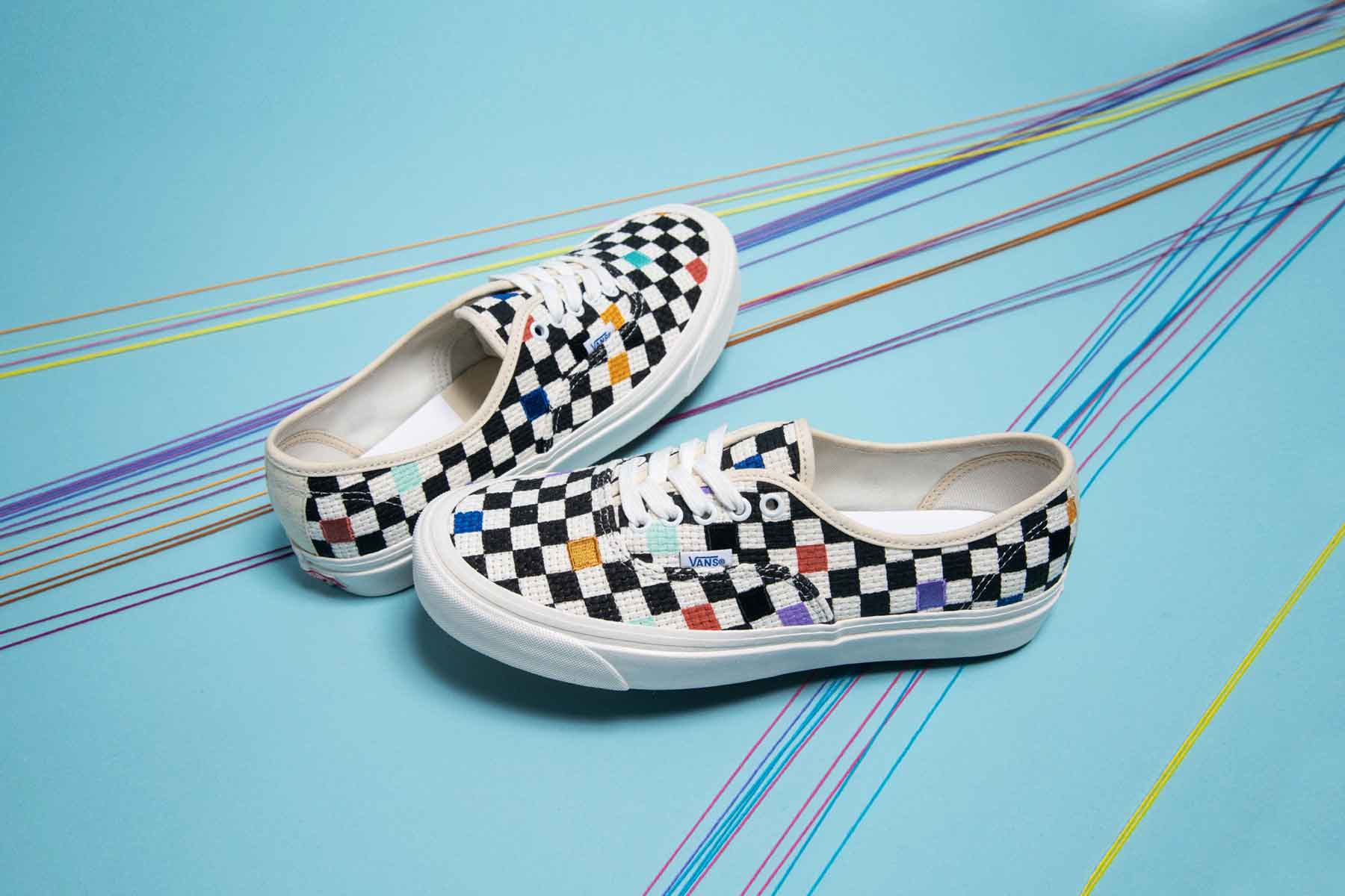 Vans Authentic 44 DX 'Anaheim Factory' - Needlepoint/Checkerboard – Feature
