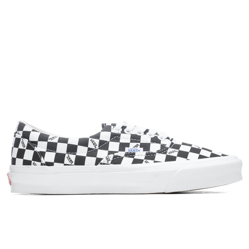 Vans Black \u0026 White Vault Checkerboard OG Era LX Sneakers