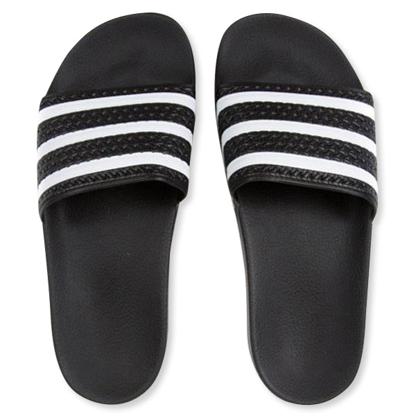 Adidas Originals Adilette Slides - Core Black – Feature