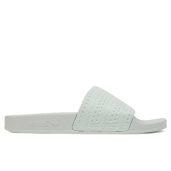 Adidas Originals Adilette Slides - Linen Green – Feature