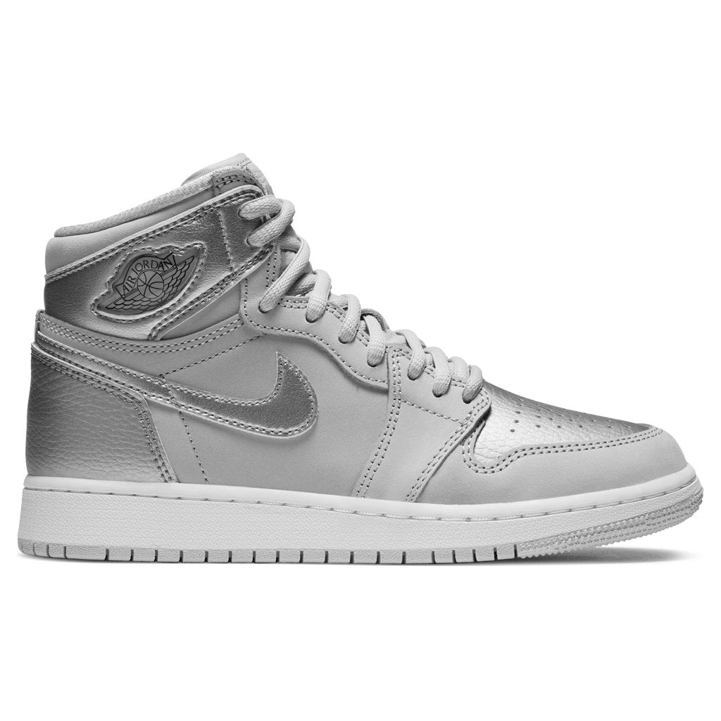 air jordan 1 metallic silver