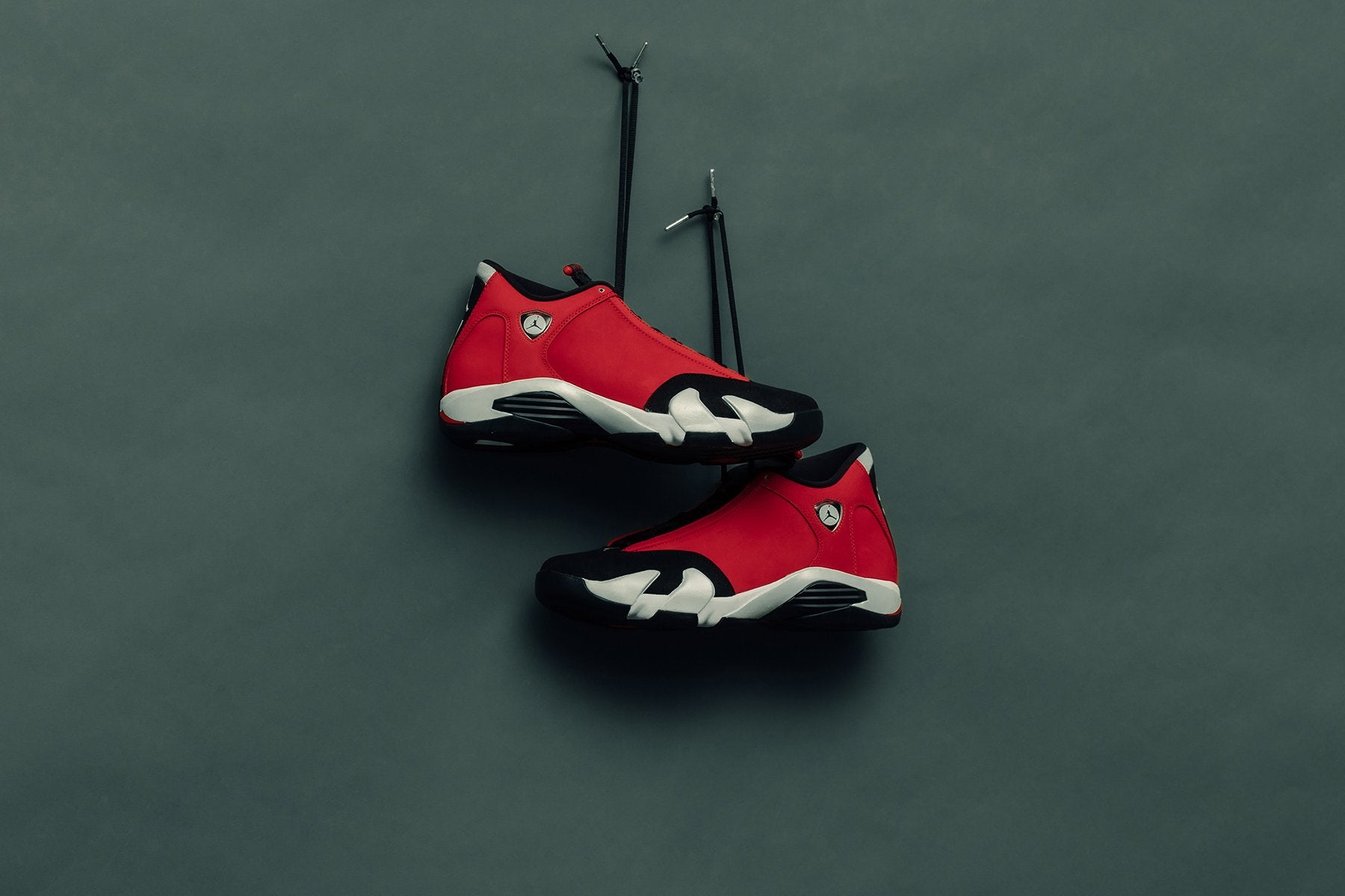 jordan 14 red white