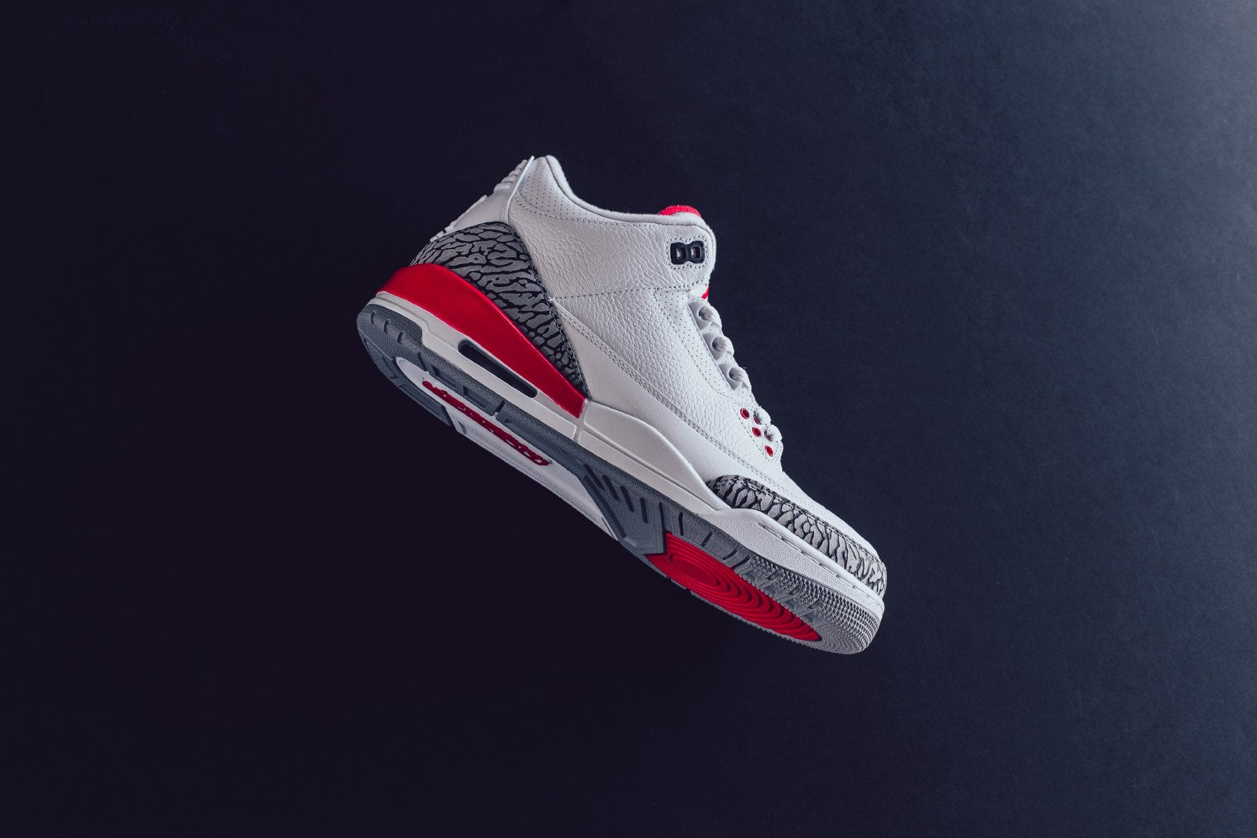 Air Jordan 3 Retro 'Katrina' - White/Fire Red-Cement Grey/Black – Feature