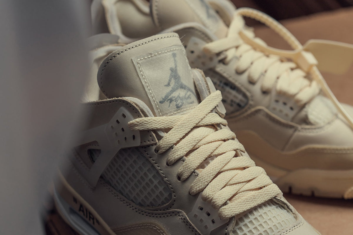 women's air jordan off white sail