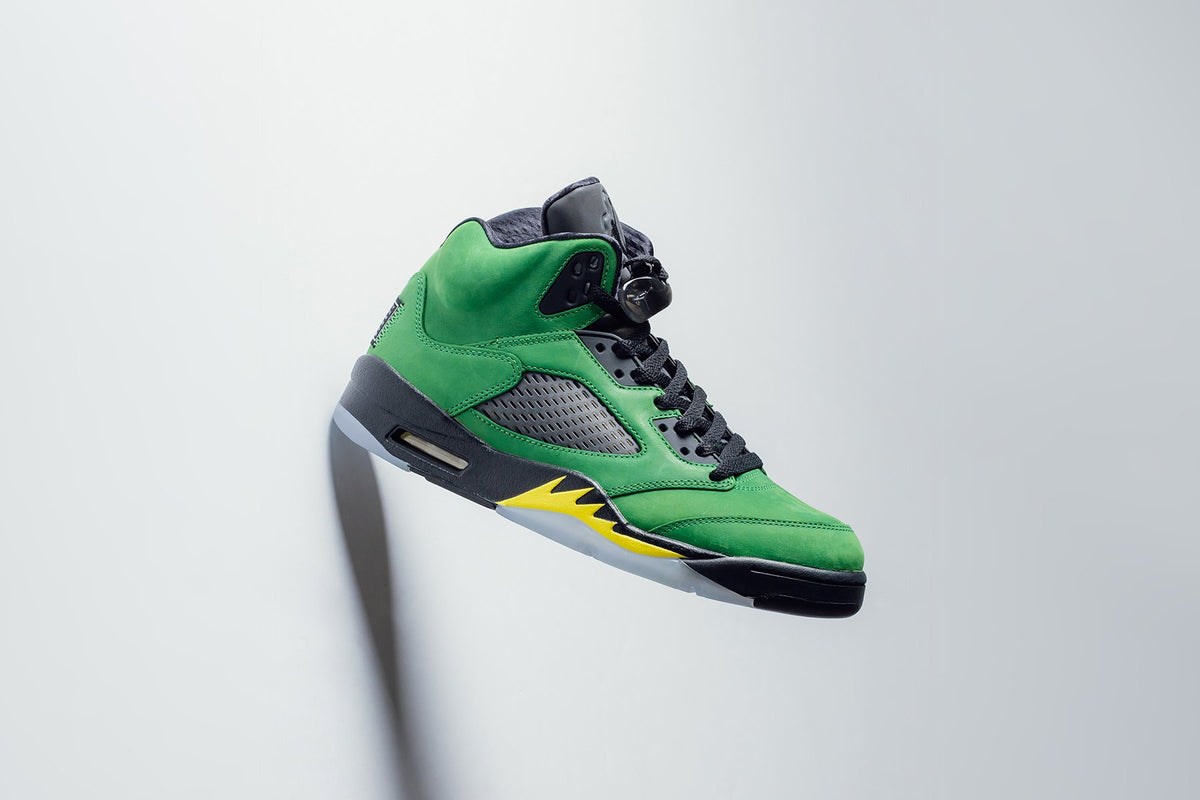 jordan 5 retro green apple