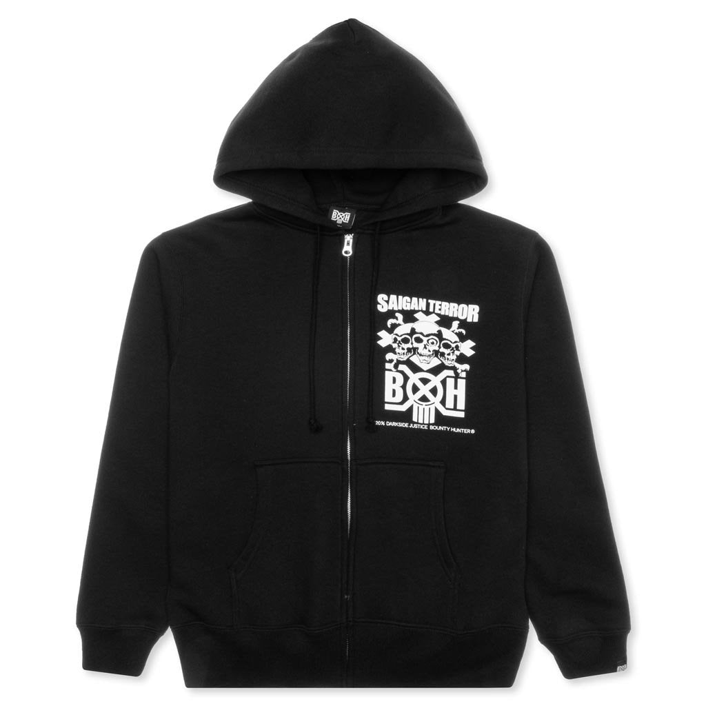 Saigon Terror Zip-Up PK - Black – Feature