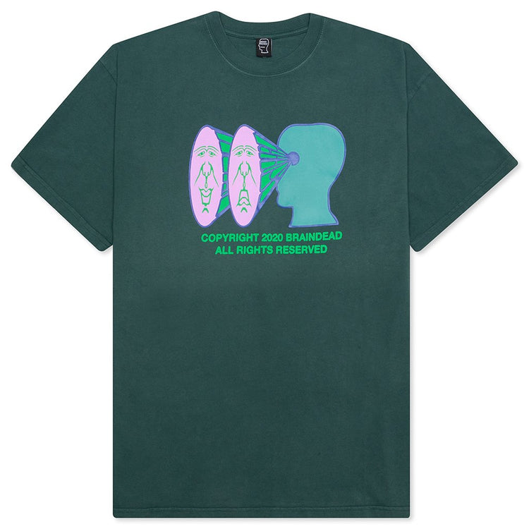 Brain Dead Brain Vision S/S T-Shirt - Blue – Feature
