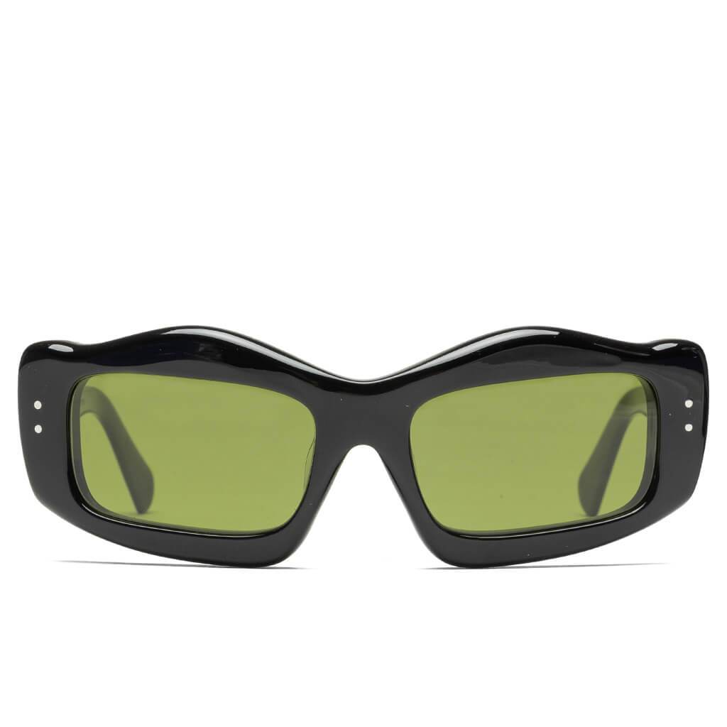 Brain Dead Kurata Sunglasses - Black/Black – Feature