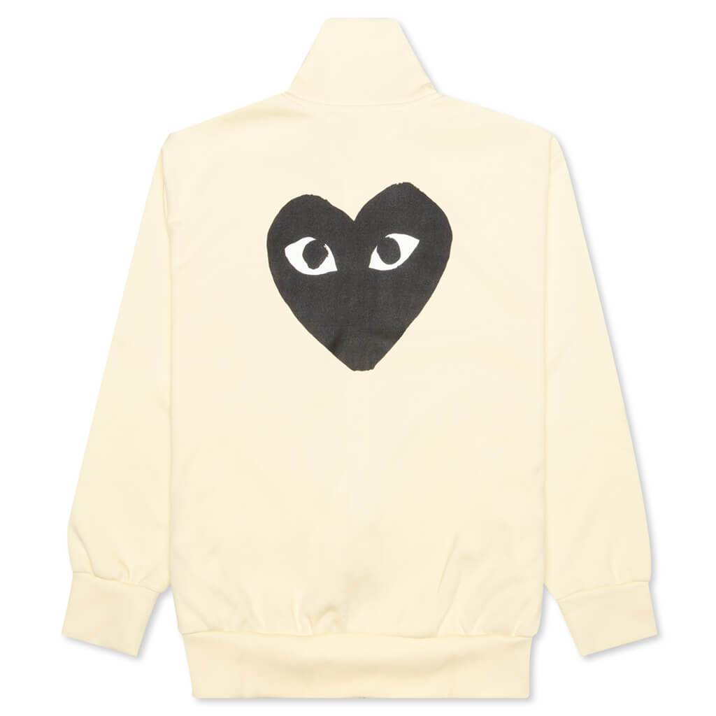 Comme des Garcons PLAY Big Black Heart Sweatshirt - Ivory – Feature