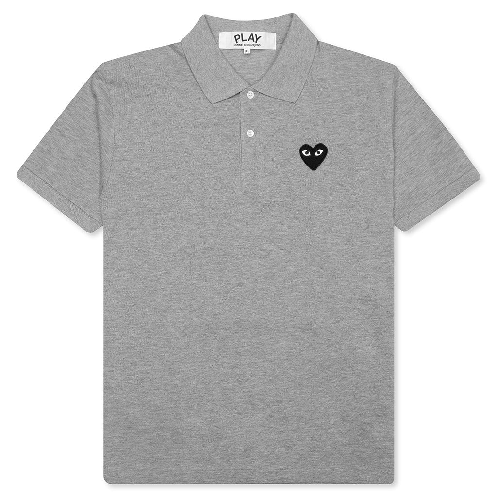 comme des garcons black polo shirt