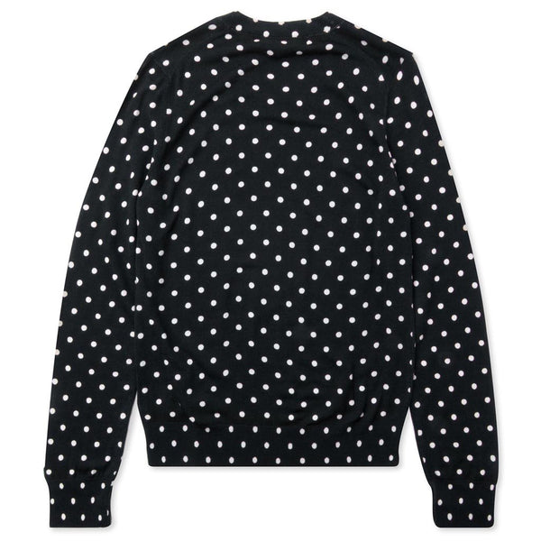 polka dot sweater