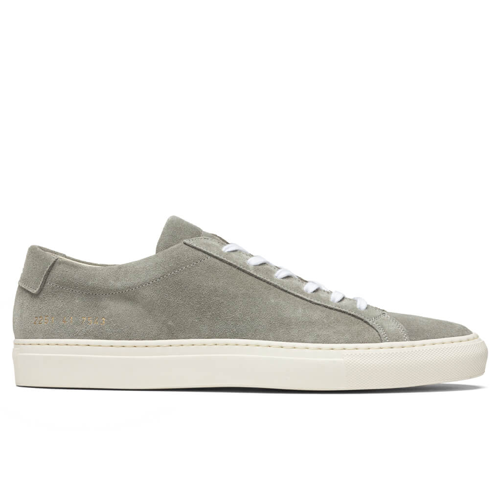 common projects gray suede