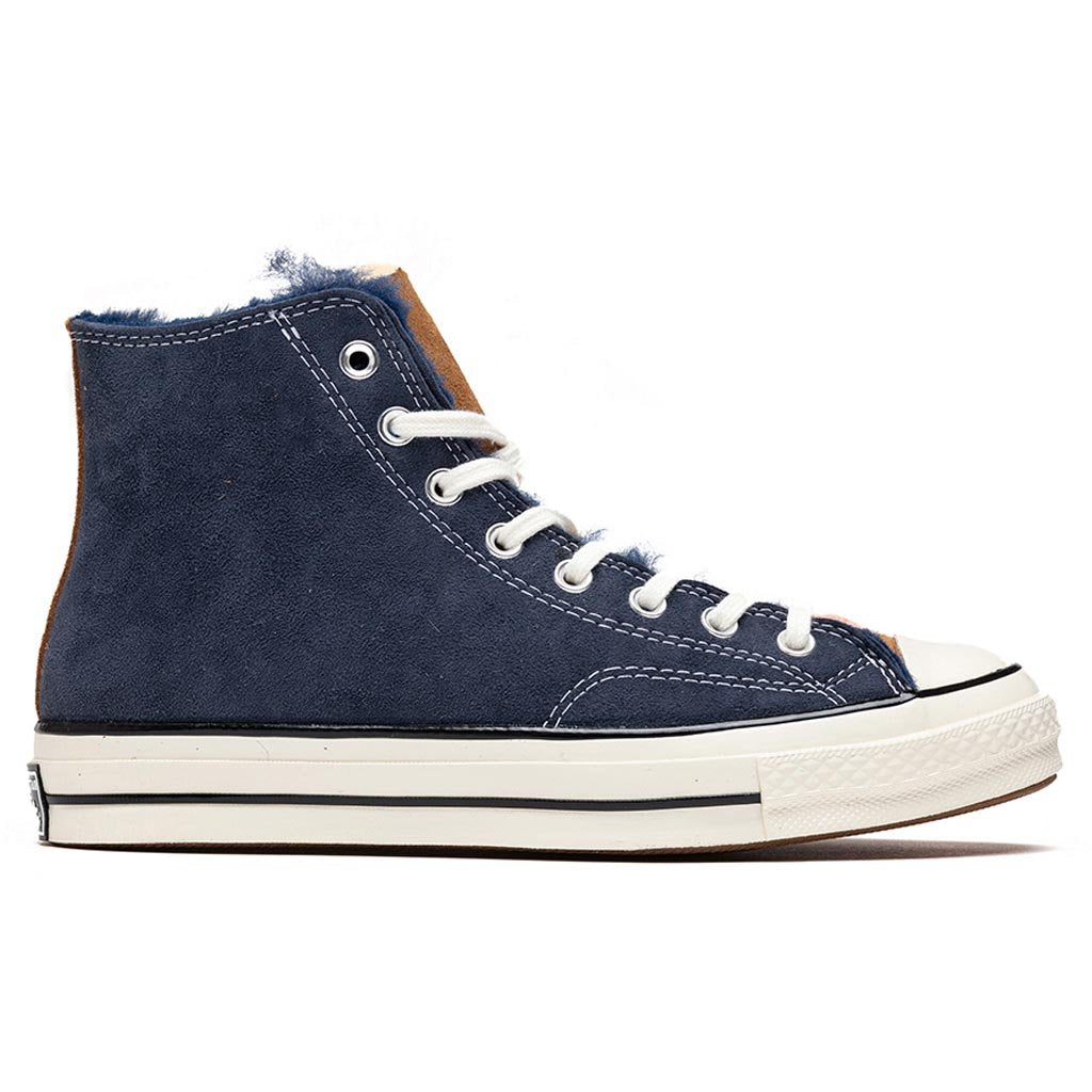 navy blue baby converse