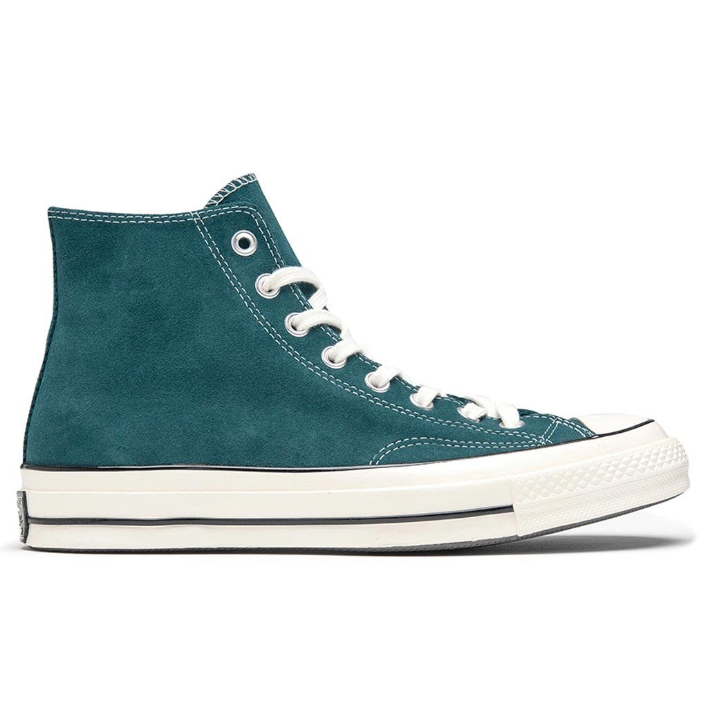 Converse Chuck 70 Suede Hi - Midnight Turquoise/Black – Feature