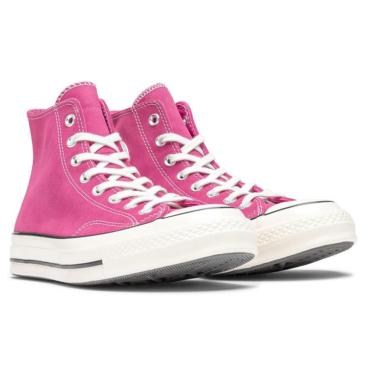 Chuck 70 Suede Hi - Prime Pink/Black – Feature