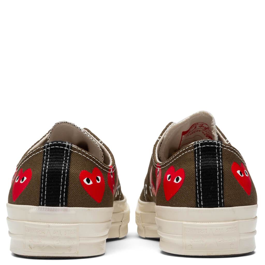 converse x comme des garcons multiple hearts