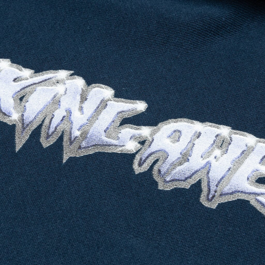 Fucking Awesome Chrome Hoodie - Navy – Feature