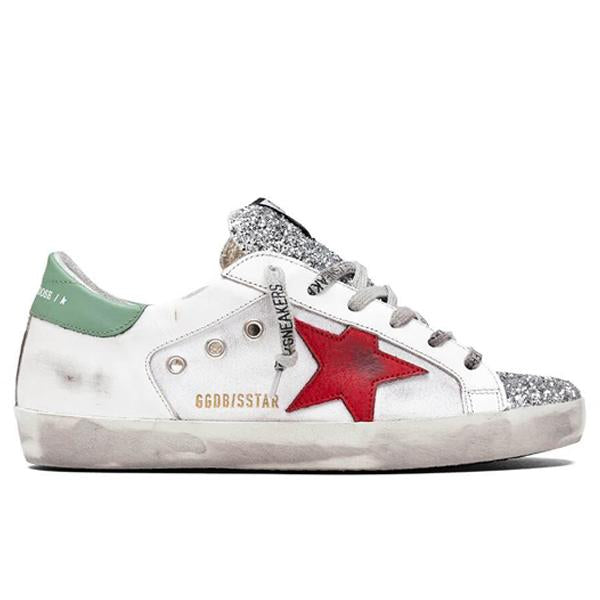 golden goose women's superstar glitter sneakers