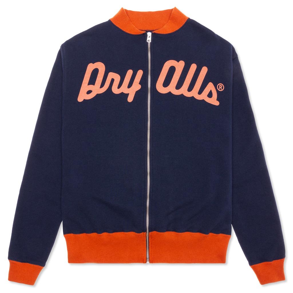 Zip Sweatshirt - Navy – Feature