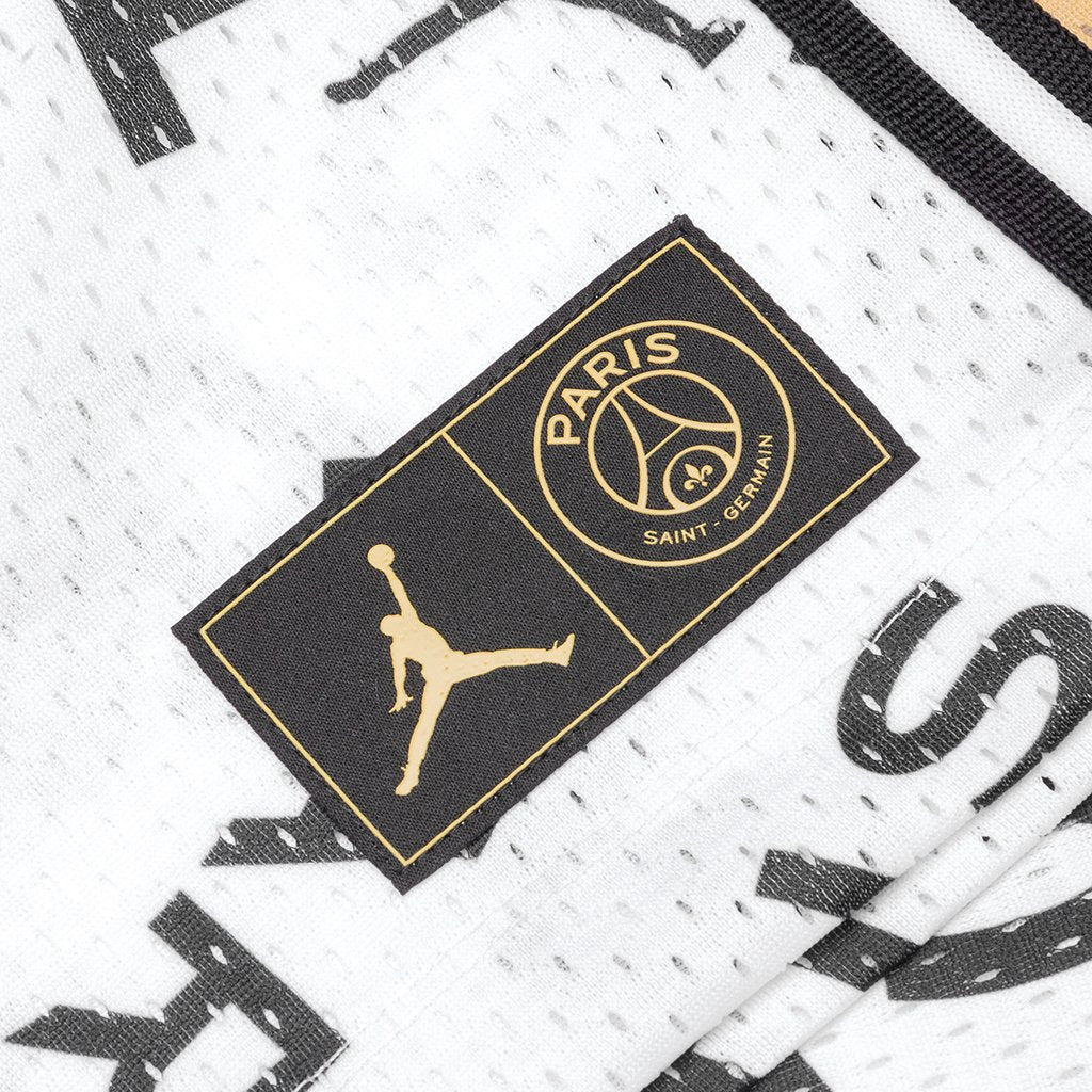 Jordan x Paris Saint-Germain Jersey - White/Club Gold – Feature