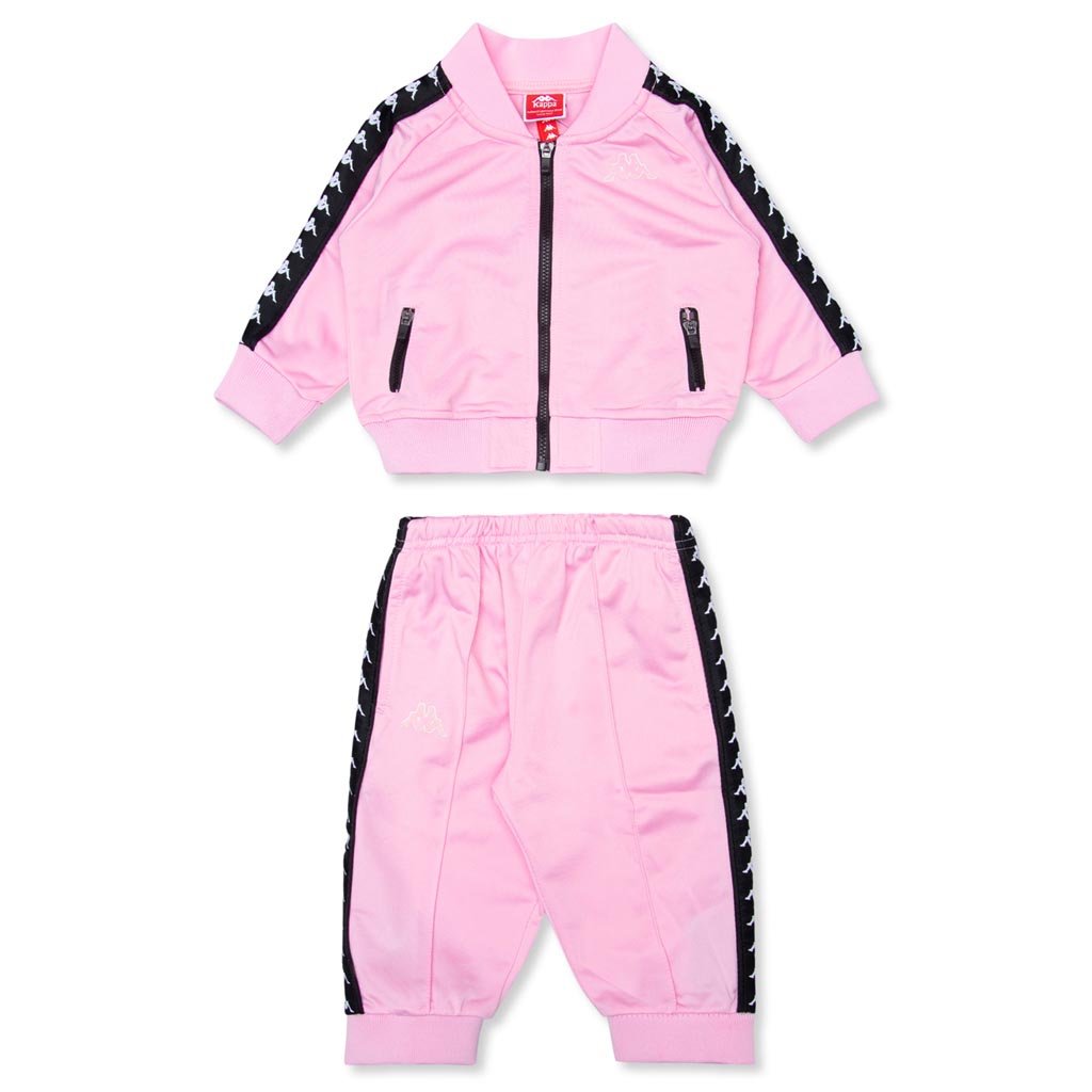 Kappa Kid's 222 Banda Sbain - Pink Soft/Black – Feature