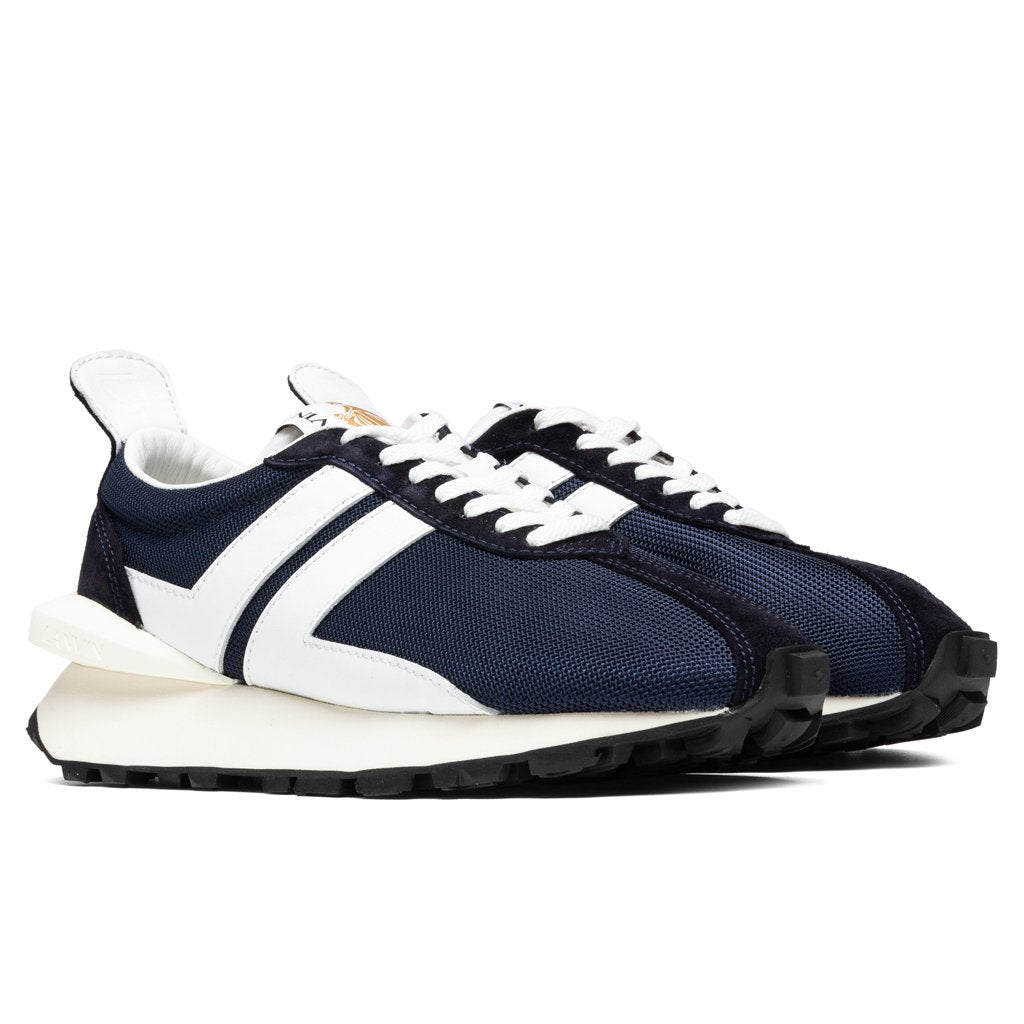 Lanvin Mesh Running Sneaker - Blue/White – Feature