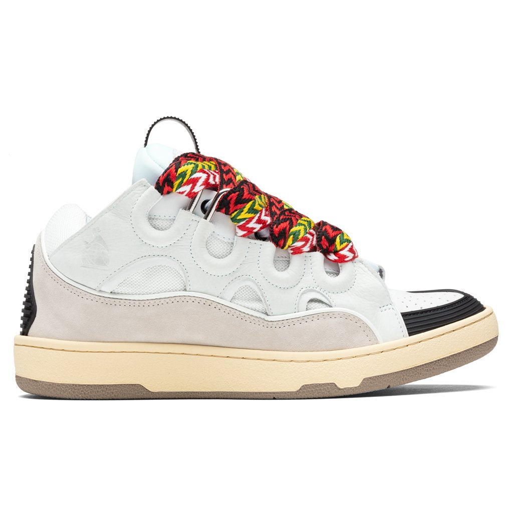 Lavin High Top Sneaker - White | Designer Skate Shoe | Feature