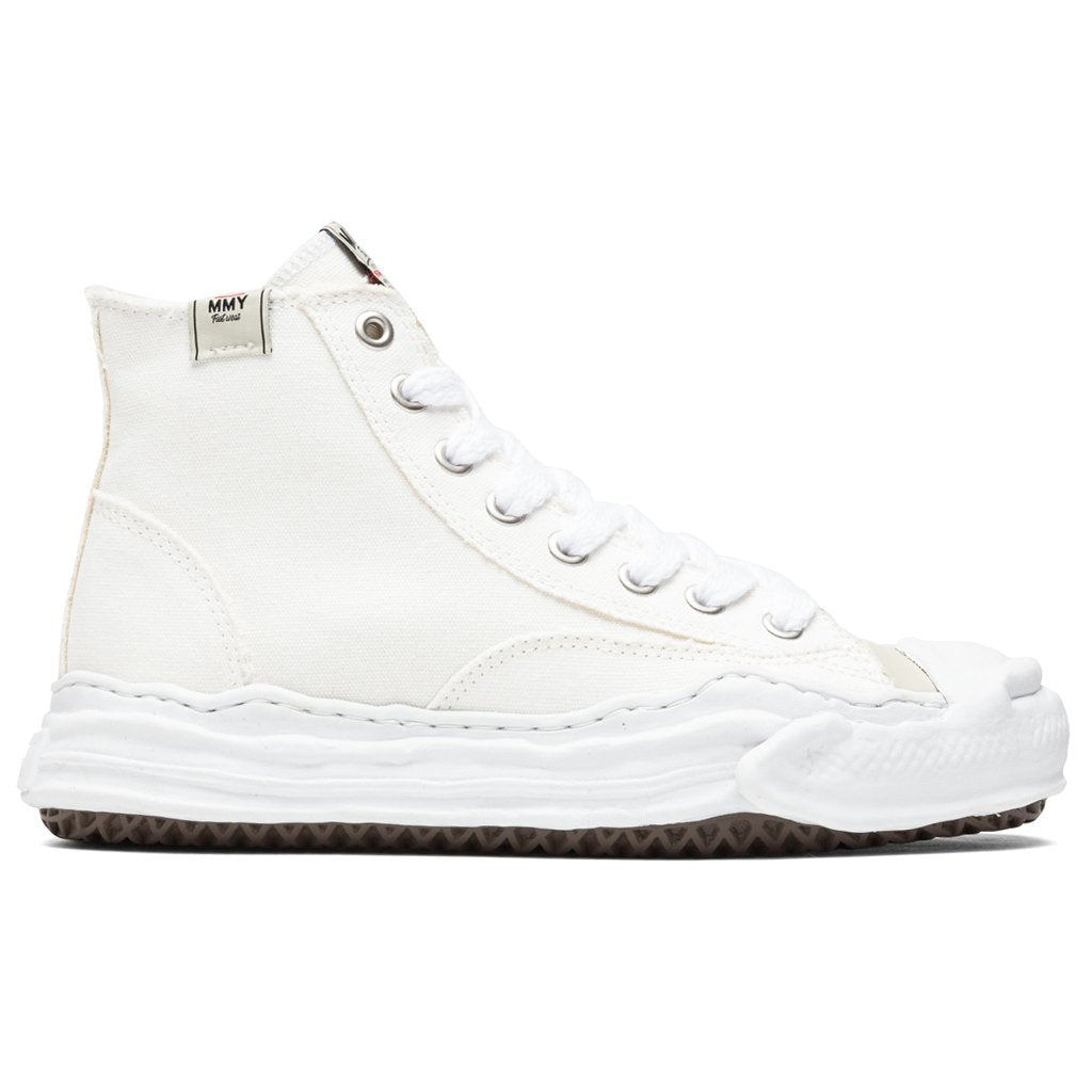 Maison Mihara Yasuhiro Original Sole Toe Cap Hi Sneaker - White – Feature