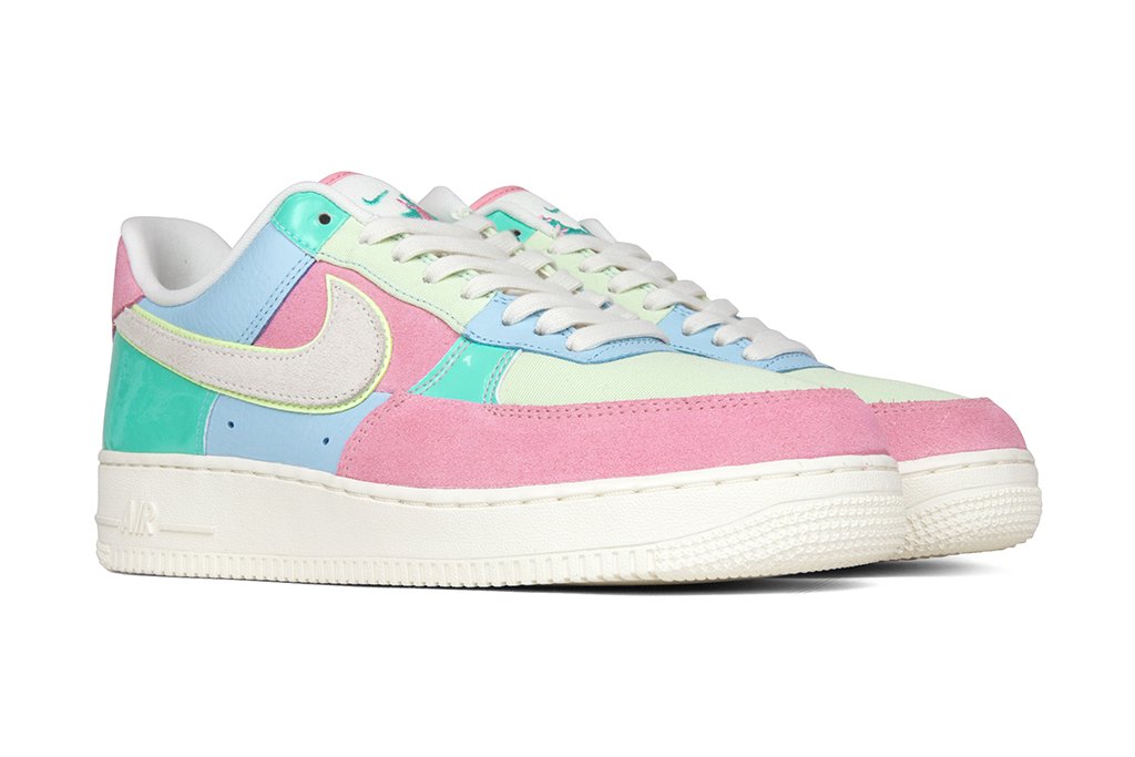 Nike Air Force 1 '07 QS 'Easter' - Ice Blue/Sail-Hyper Turq/Barely Vol ...